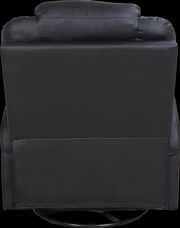 NNEDSZ Sofa Chair Recliner 360 Degree Swivel PU Leather Lounge 8 Point Heated