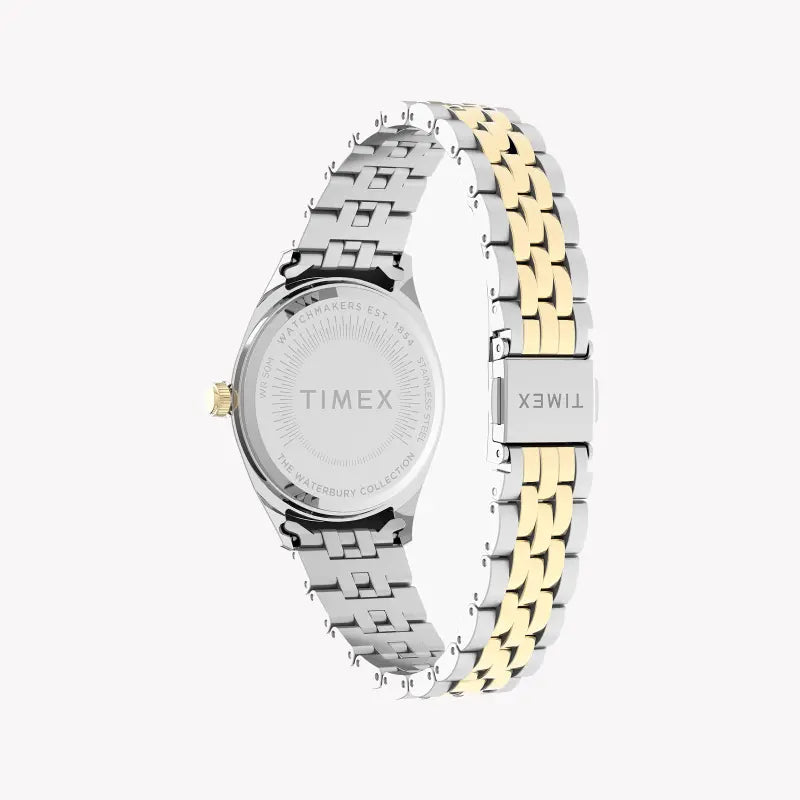 Timex Women's 2t Stainless Steel, Gold Dial | Tw2u78600