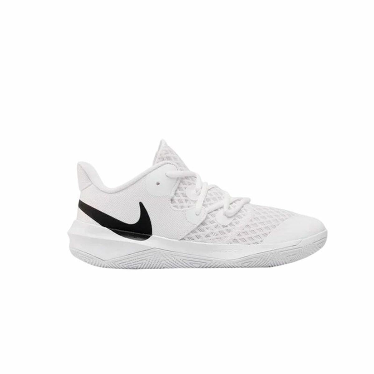 Zapatillas de baloncesto para adultos Nike Zoom Hyper Speed ​​Court blancas