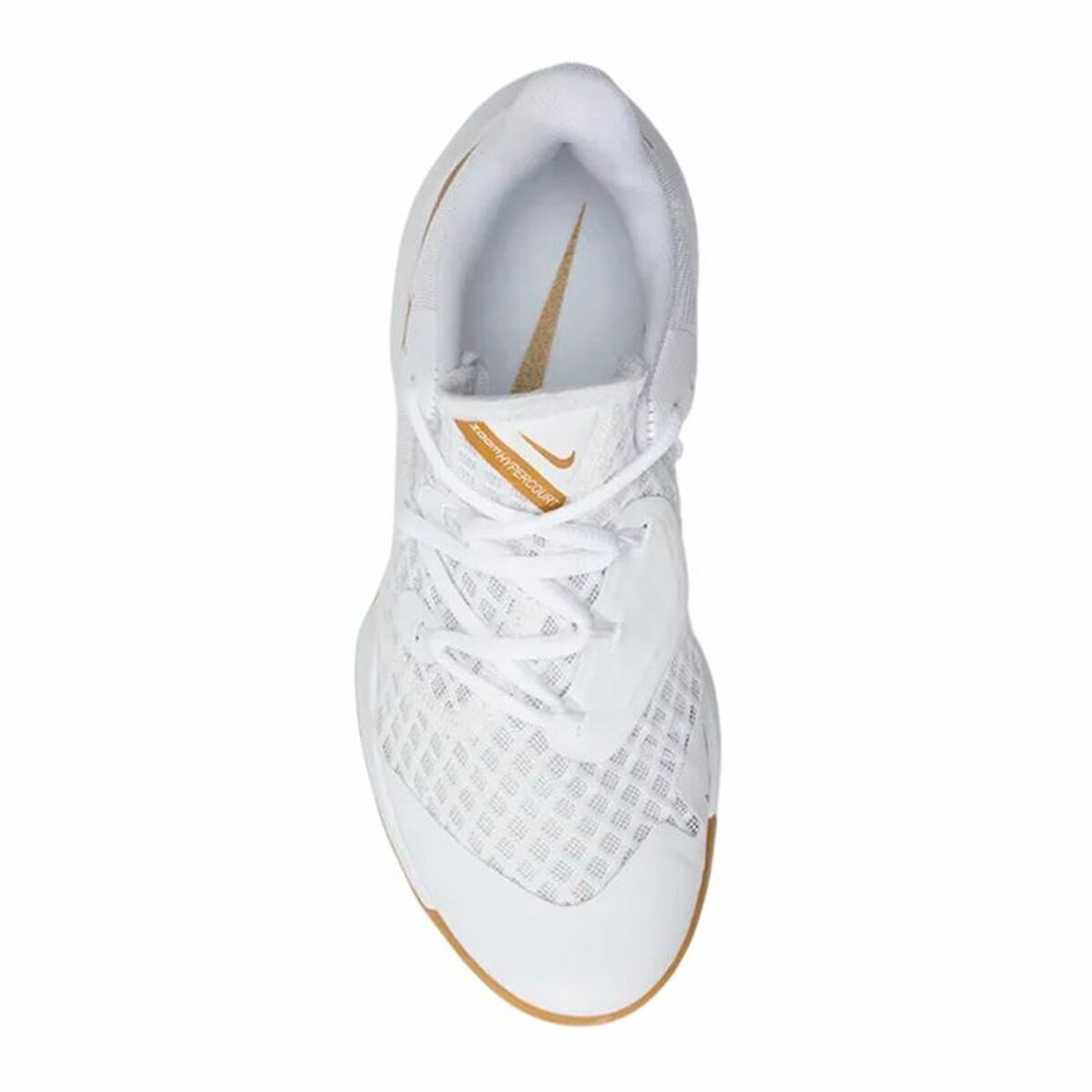 Zapatillas de baloncesto para adultos Nike Zoom Hyper Speed ​​Court blancas