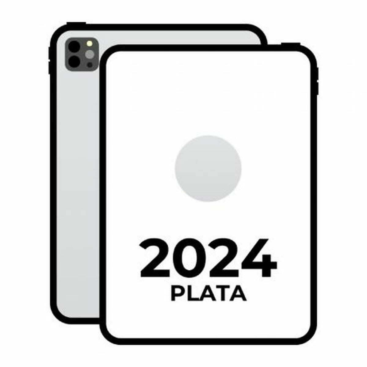 Tableta Apple iPad Pro 2024 11" Octa Core 8 GB RAM 512 GB Plata