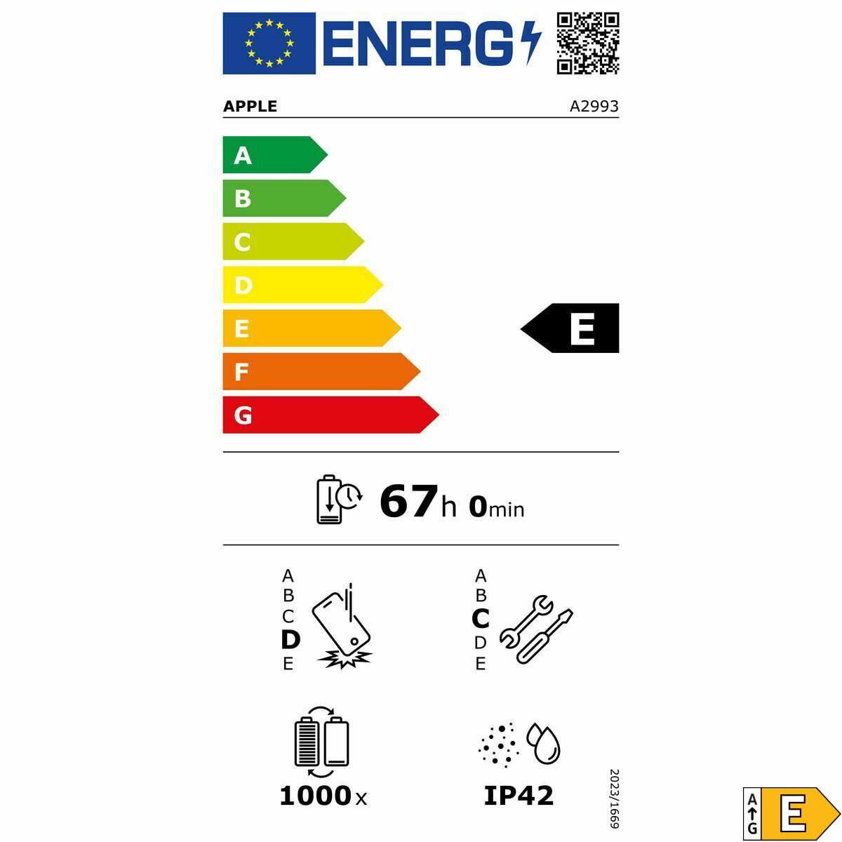 Tableta Apple iPad mini 7 8,3" Hexa Core 8 GB RAM 512 GB Azul
