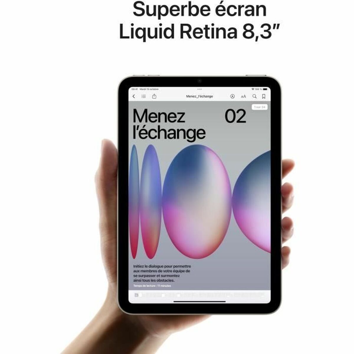 Tableta Apple iPad mini 8,3" 128 GB Azul
