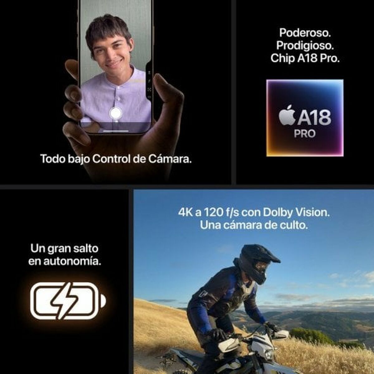 Smartphone Apple iPhone 16 Pro Max 6,9" 8 GB RAM 512 GB Titanio