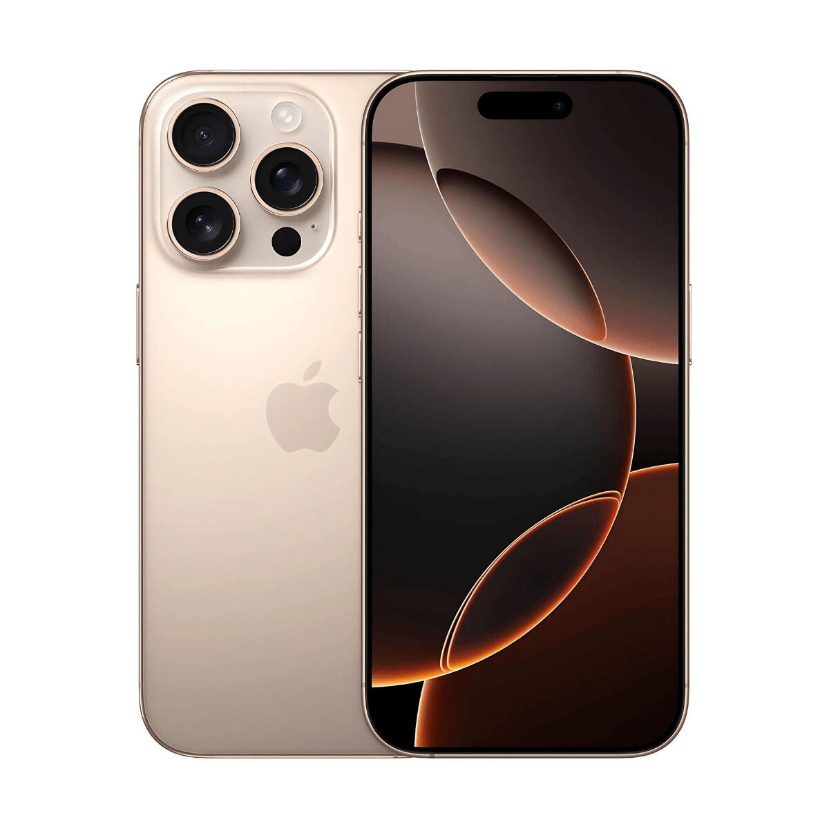 Teléfono inteligente Apple iPhone 16 Pro Max de 6,9 ​​pulgadas, seis núcleos, 8 GB, 1 TB, beige