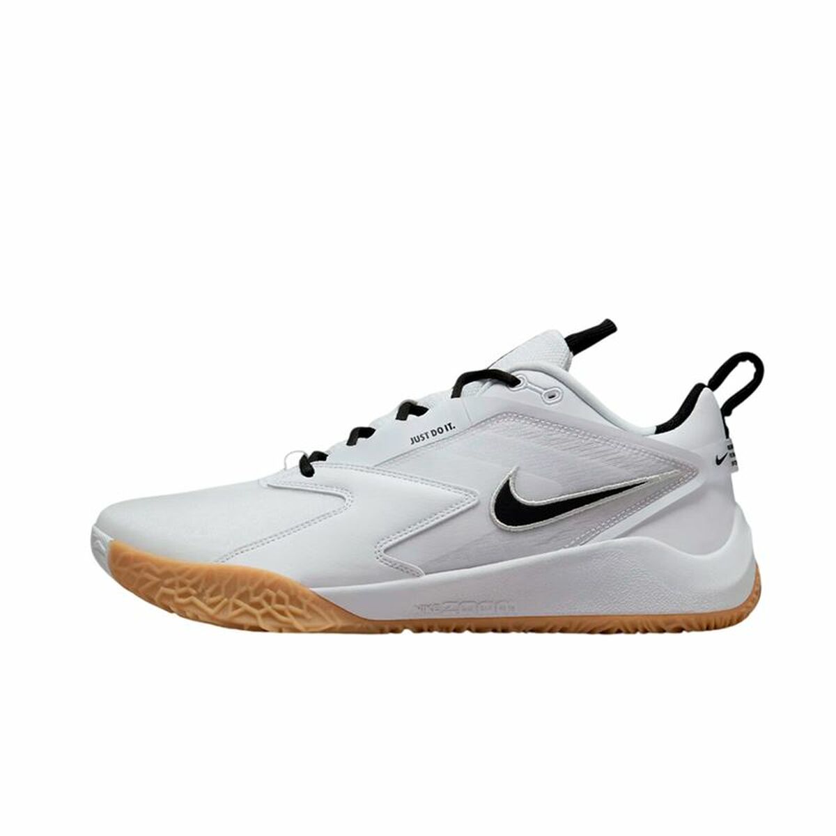 Zapatillas de baloncesto para adultos Nike Airzoom Hyper Ace 3 Blanco Negro