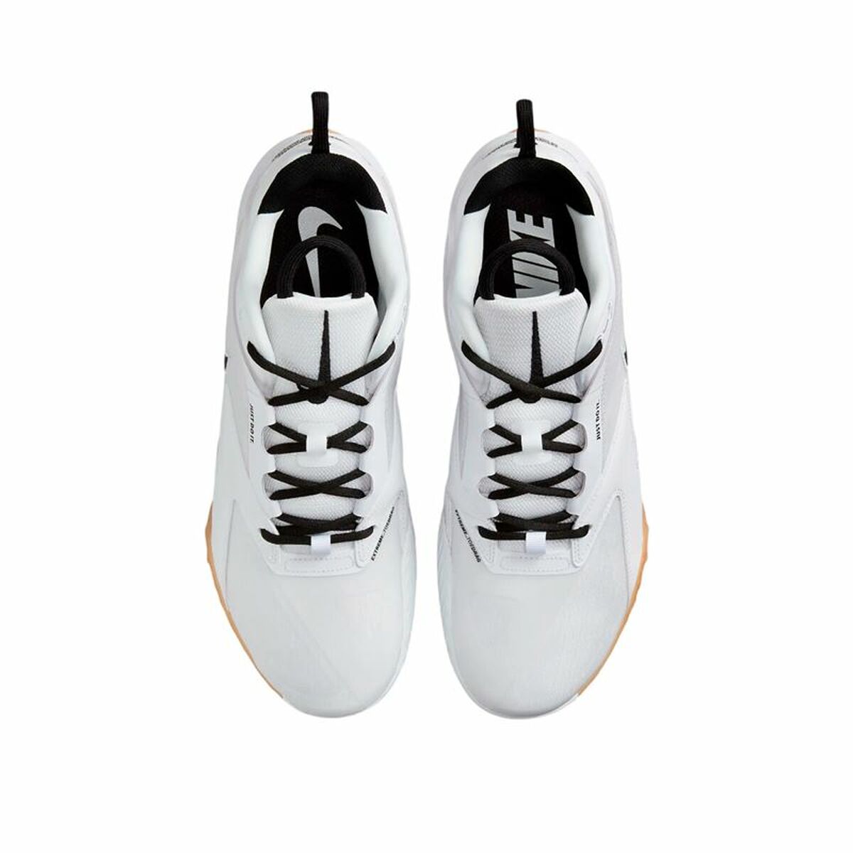 Zapatillas de baloncesto para adultos Nike Airzoom Hyper Ace 3 Blanco Negro