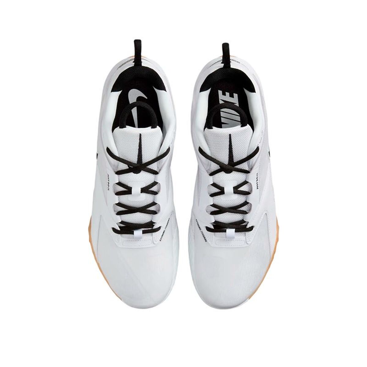 Zapatillas de baloncesto para adultos Nike Airzoom Hyper Ace 3 Blanco Negro