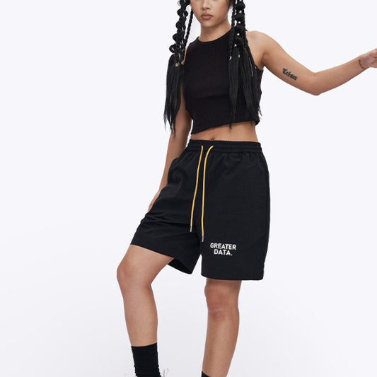 Printed Loose Cargo Men's Shorts