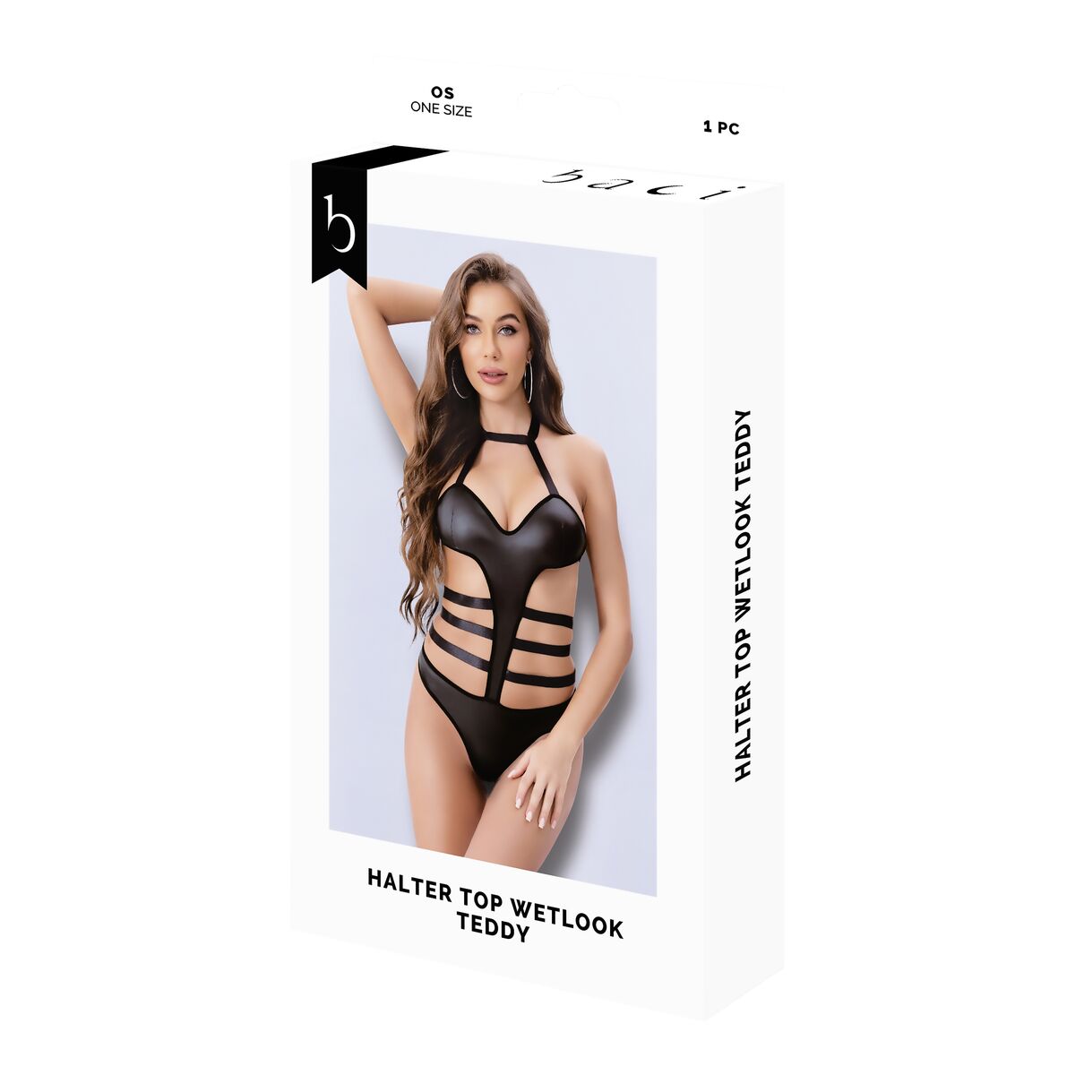 Leotardo Baci Lingerie Negro Talla única