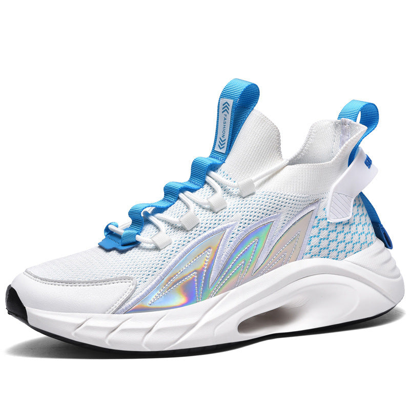 Zapatos casuales ligeros de malla transpirable, zapatos deportivos para correr, zapatos de moda para hombre