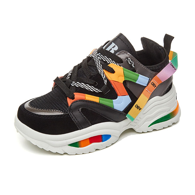 Zapatos viejos de red