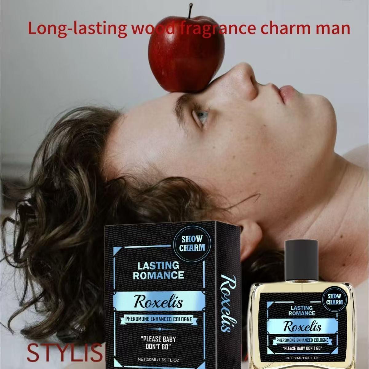 Top Helos Men's Hormone Enhancement Perfume, Long-lasting Fragrance, Natural Herbal Formula, Awakening Instinct,Self-pickup Only