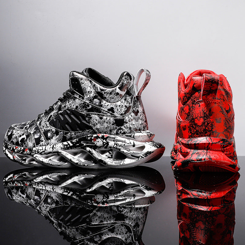 Zapatos deportivos y de ocio con diseño de camuflaje de moda