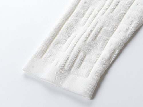 Conjunto de falda de dos piezas con hebilla dorada y letra B de estilo clásico y avanzado