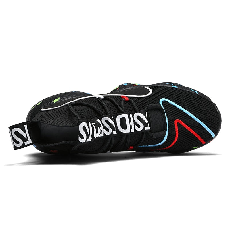 Zapatillas deportivas de verano para hombre, zapatillas para correr a la moda, transpirables, vulcanizadas, planas y suaves. 