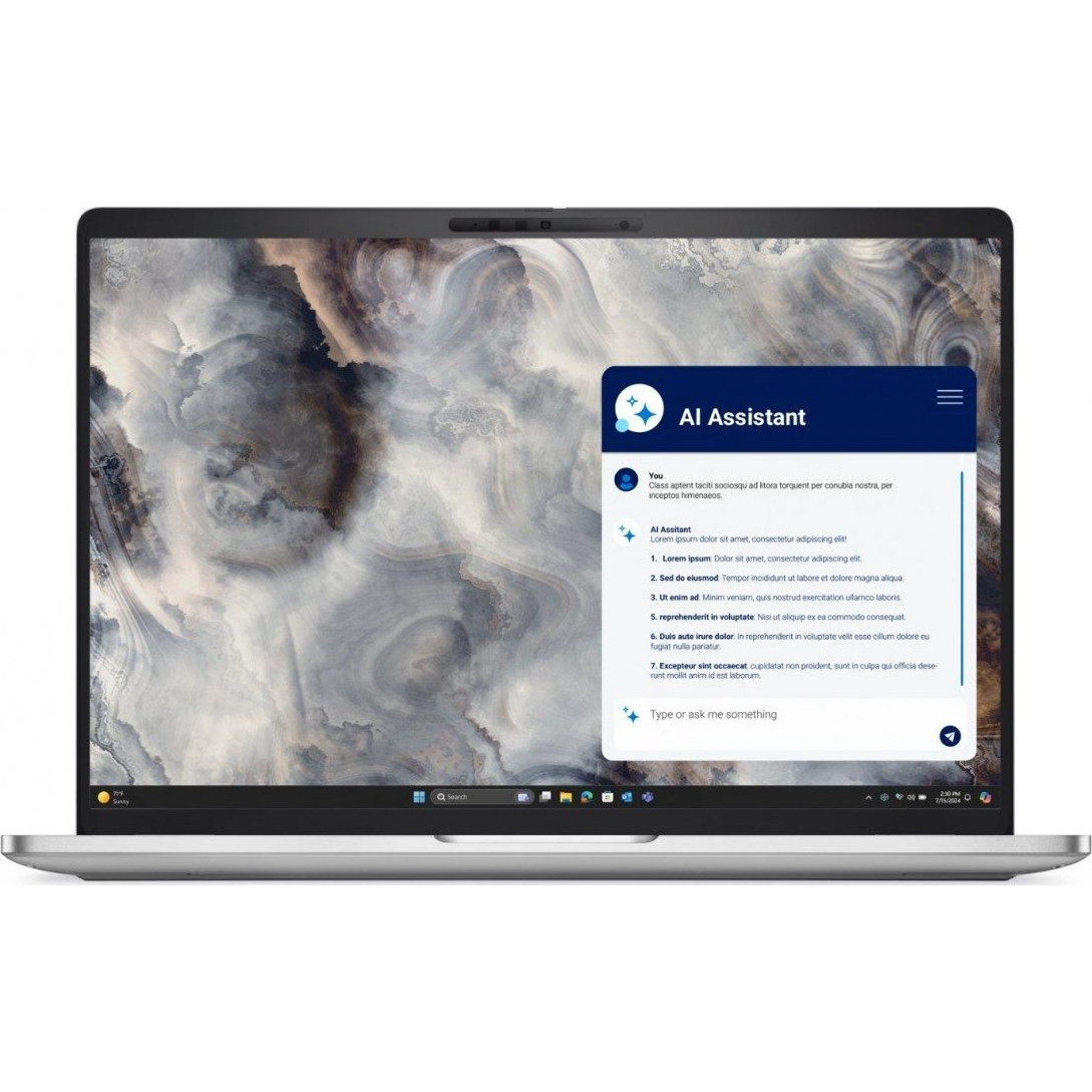 Dell Laptop Dell Pro 16 Plus PB16250 W11P Ultra 7 268V/32GB/512GB/16.0 FHD+/Arc/FgrPr&SmtCd/FHD/IRCam/Mic/5G WWAN (BTO206_PB16250_EMEA)