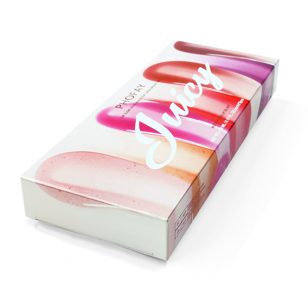 Set de aceites labiales jugosos PHOFAY