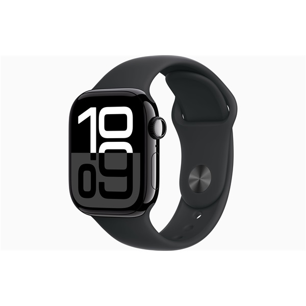 Smartwatch Apple Watch 10 GPS 42mm Jet Black Alu S/M Czarny (null) (MWWE3QH/A)