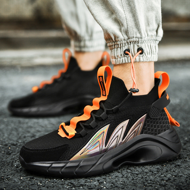 Zapatos casuales ligeros de malla transpirable, zapatos deportivos para correr, zapatos de moda para hombre