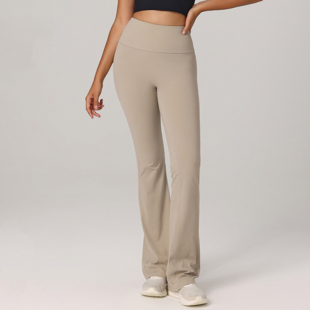 Pantalones acampanados para yoga, running y pilates que realzan los glúteos