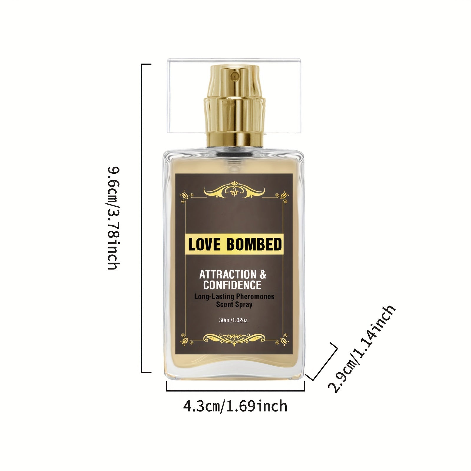 Aceite de perfume de feromonas para la confianza