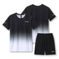 Workout Short Sleeve T-shirt Quick-drying Clothes Running Loose Casual Gradient Sports Suit