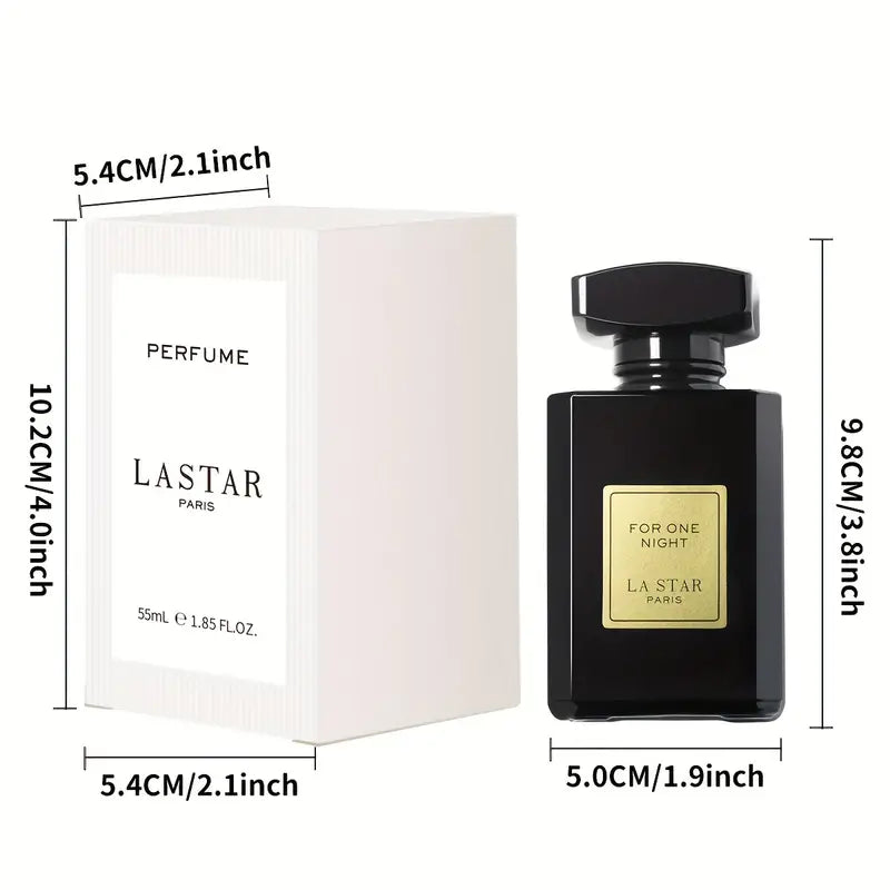 NNETM Midnight Elegance: Perfume en spray de vainilla, jazmín y café para mujer, 55 ml EDP 