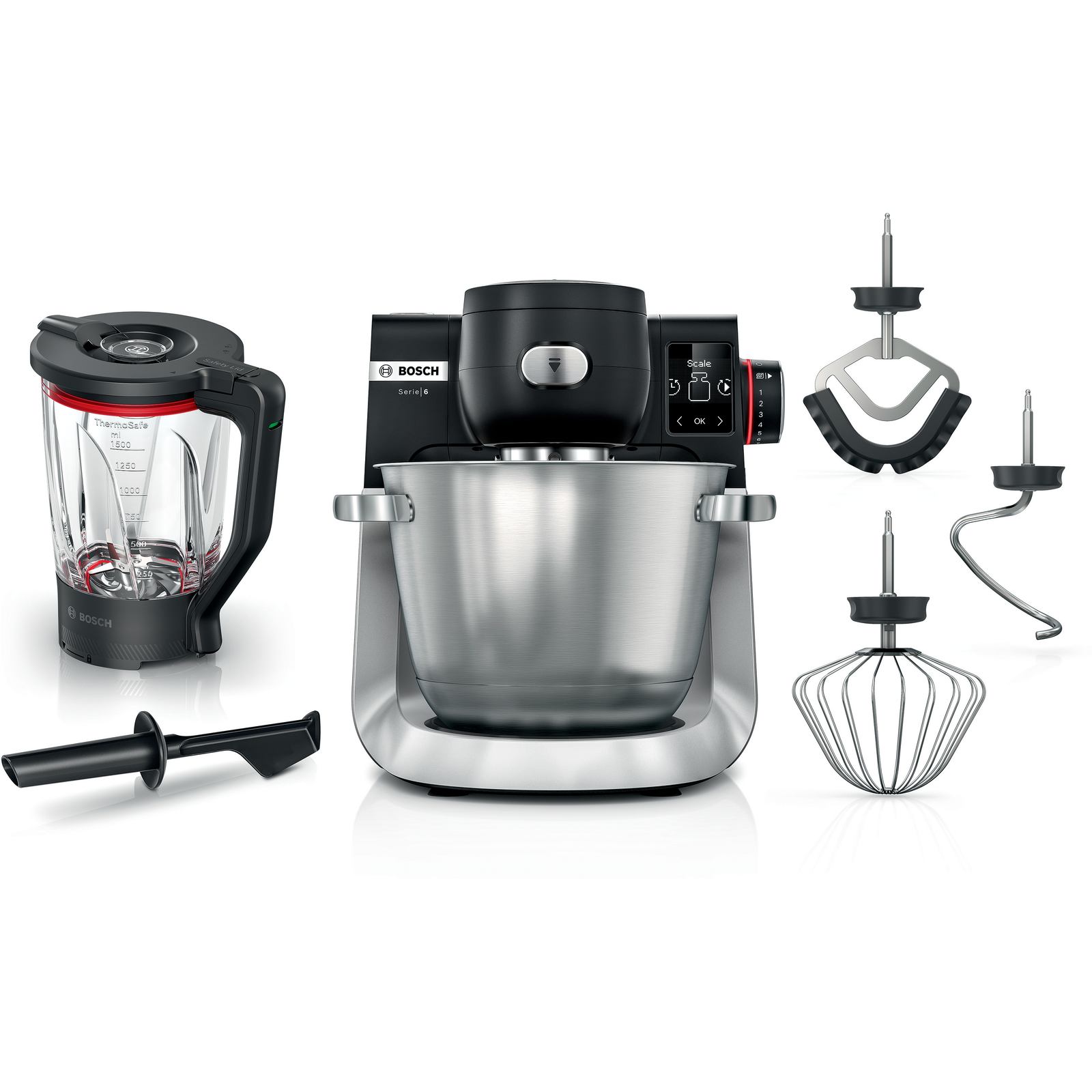 Bosch MUMS6ZS17 Konyhai robotgép - Fekete/Ezüst (MUMS6ZS17)