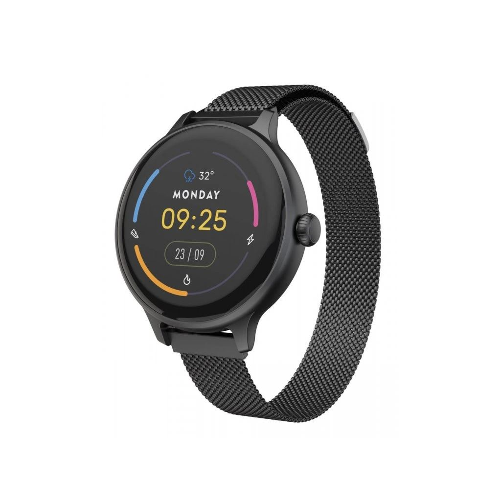 Inteligentny zegarek CARNEO Hero mini HR+ czarny (8588009299233)