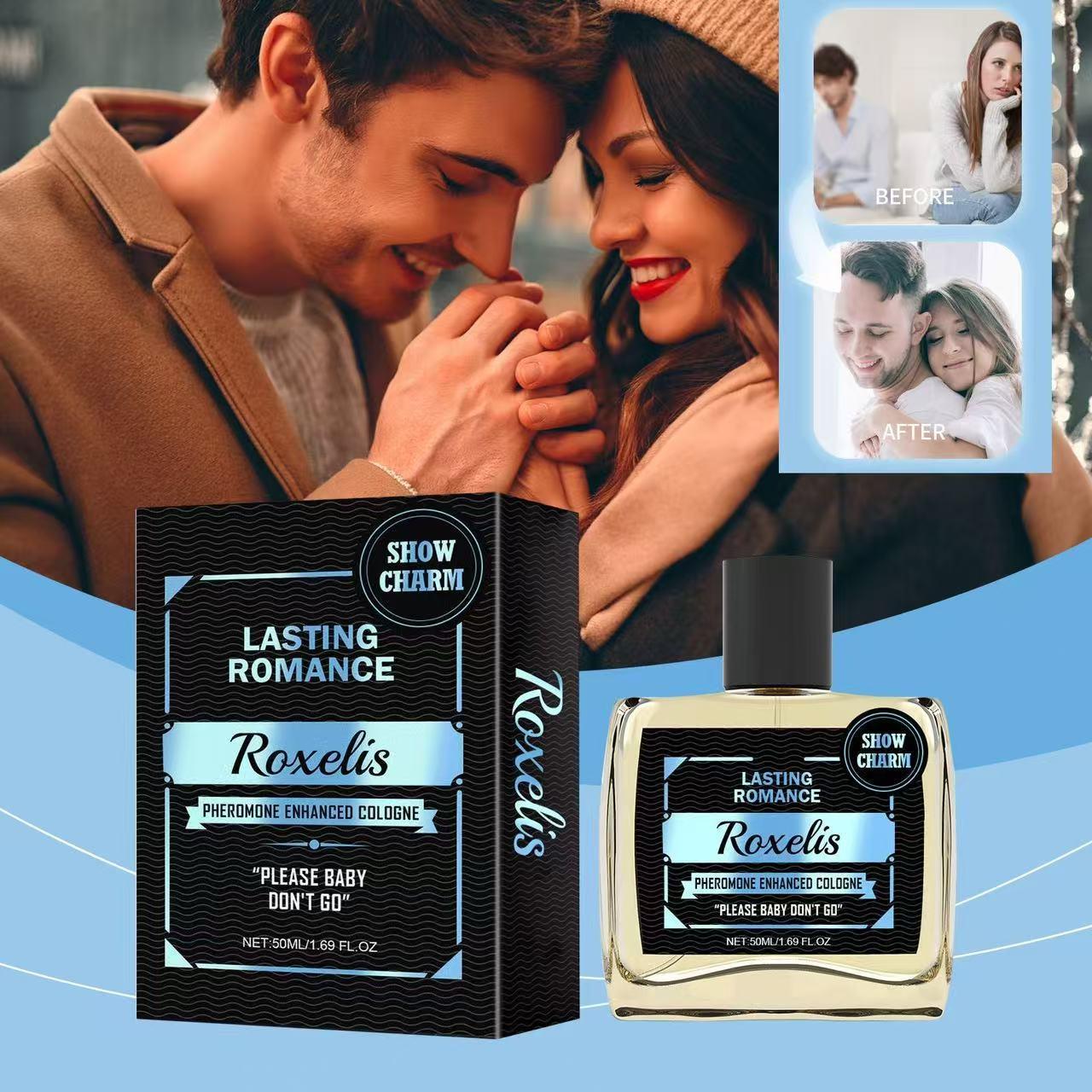 Perfume para hombres Top Helos, potenciador hormonal, fragancia duradera, fórmula herbal natural, despertar el instinto. Recogida en el propio envase.