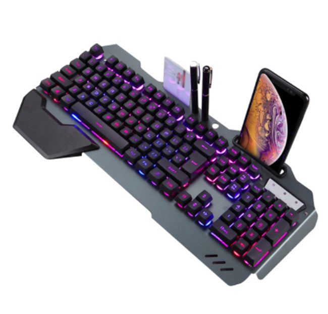 Teclado mecánico con cable para juegos