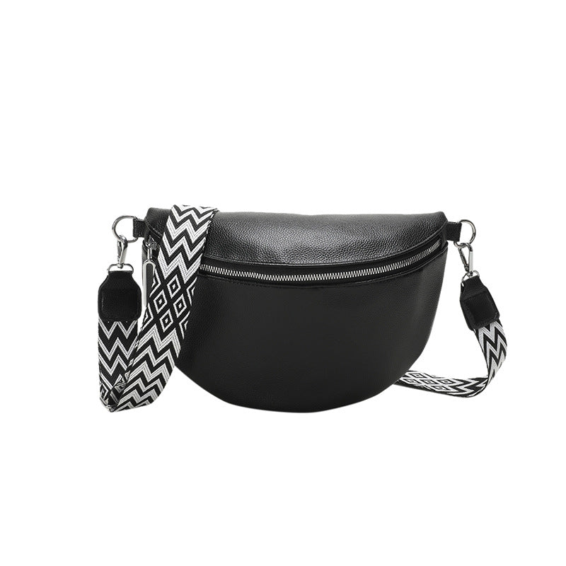 Bolso bandolera de piel suave de gran capacidad