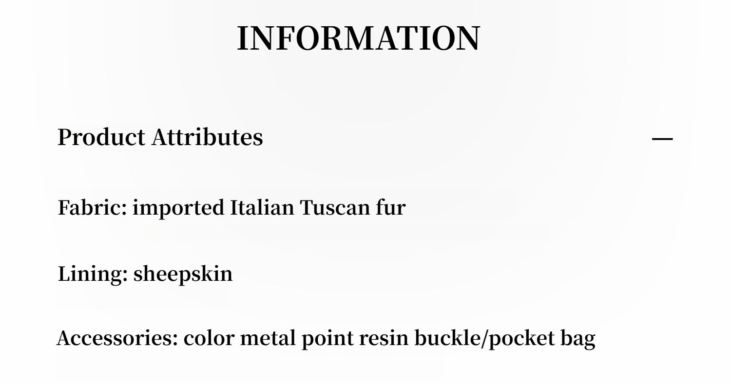 معطف قصير من الفرو من صوف الأغنام التوسكاني ذو ياقة طويلة للنساء، بتصميم "دريم ووك".