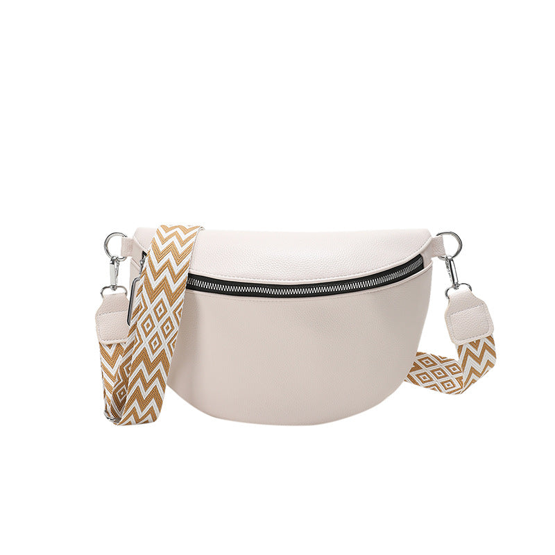 Bolso bandolera de piel suave de gran capacidad