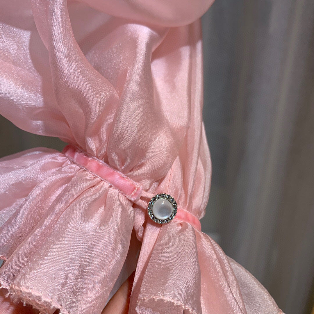 Small Retro Shoulder Stereo Heavy Engineering Nail Bead