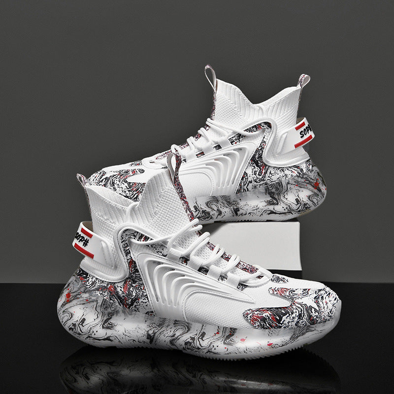 Zapatillas de deporte transpirables de suela gruesa Old Leisure