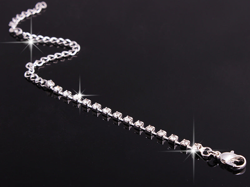 Conjunto de 4 collares con diamantes de imitación, pendientes, anillo y pulsera, joyería de moda para mujer.