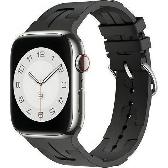 Beline Beline pasek Apple Watch Silicona Ultra 38/40/41mm negro/caja negra (Beli03118)