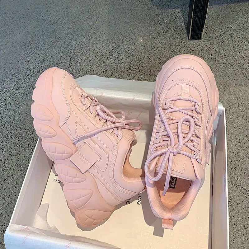 Zapatillas de deporte casuales con plataforma para combinar con todo tipo de zapatos Daddy Shoes