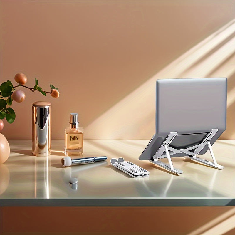 Adjustable Laptop Stand Foldable Desk Riser