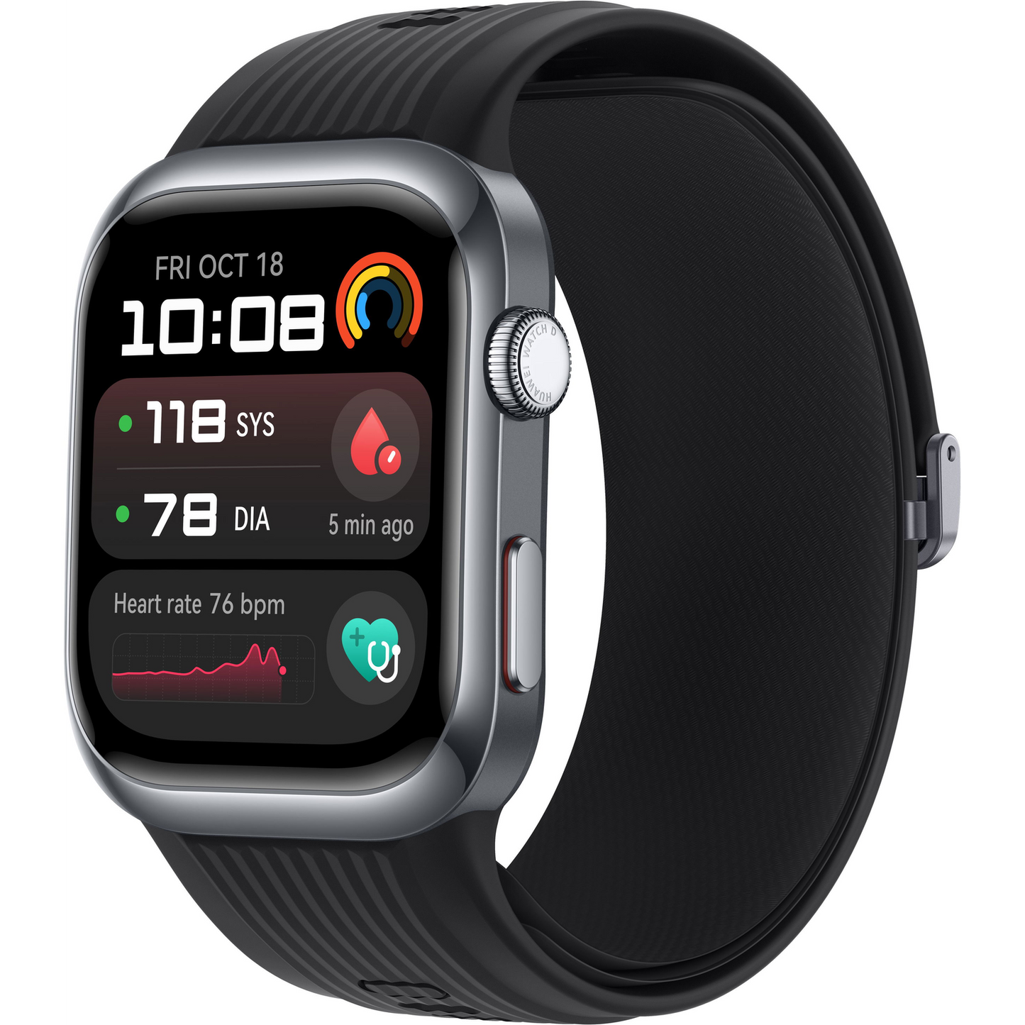 Smartwatch Huawei Watch D2 Czarny (55020DAC) (55020DAC)