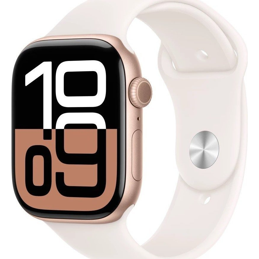 Smartwatch Apple Watch 10 GPS + Cellular 46mm Rose Gold Alu S/M Różowy (MWY63ET/A) (MWY63ET/A)