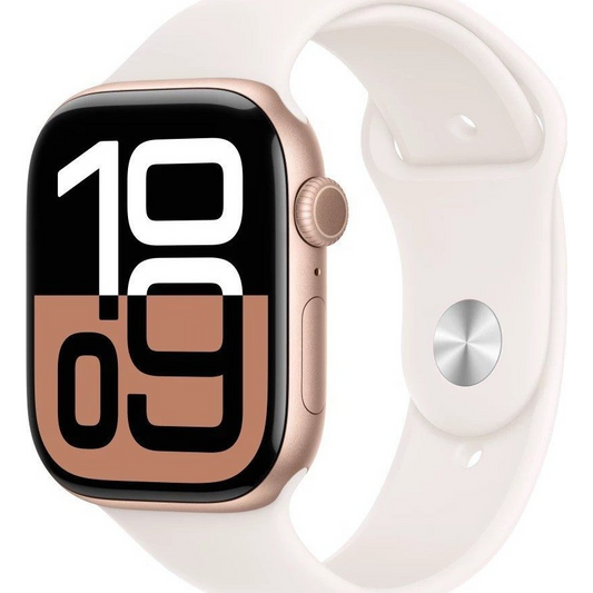Smartwatch Apple Watch 10 GPS + Cellular 46mm Rose Gold Alu S/M Różowy (MWY63ET/A) (MWY63ET/A)