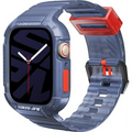 Skinarma Saido Tok Szíjjal Apple Watch 4/5/6/7/8/9/SE/SE2 - 44/45 mm, - Sötétkék ( )
