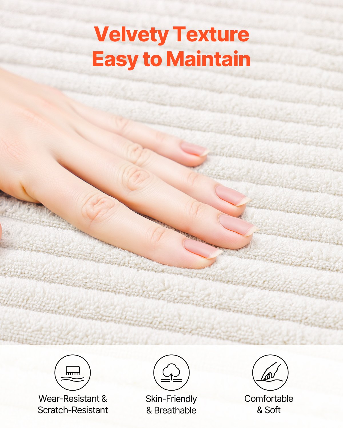 Sofá modular seccional en forma de L con chaise longue, sofá seccional Cloud con esponja de alta densidad y rebote, sofá tapizado de pana con cojín para sala de estar, apartamento, beige