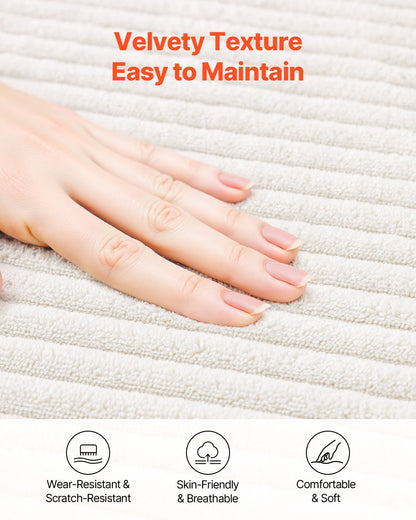 Modular Sectional Sofa, L Shaped Modular Sofa With Chaise, Cloud Sectional Couch With High Rebound Sponge And Density, Upholstered Corduroy Couch With Cushion For Living Room, Apartment, Beige