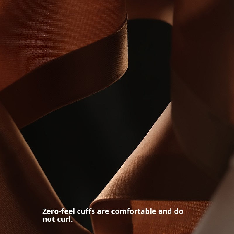 Ropa interior de seda helada para hombre, de satén ligero y lujoso