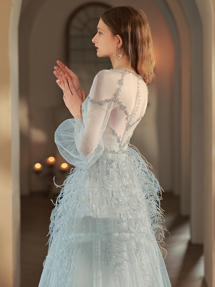 Vestido de cena para mujer, estilo adulto, temperamento