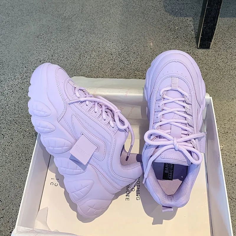 Zapatillas de deporte casuales con plataforma para combinar con todo tipo de zapatos Daddy Shoes